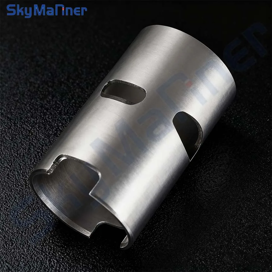 

Cylinder Sleeve Liner STD 677-11312 for Yamaha 8HP 5HP 2T Outboard Motor Old Model 50MM 677-10935-00