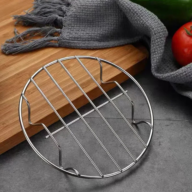 Stainless Steel Cookware Steamer Rack Cooking Baking Pot Stand Airfryer Grill Food Accessories Kitchen Steaming Racks