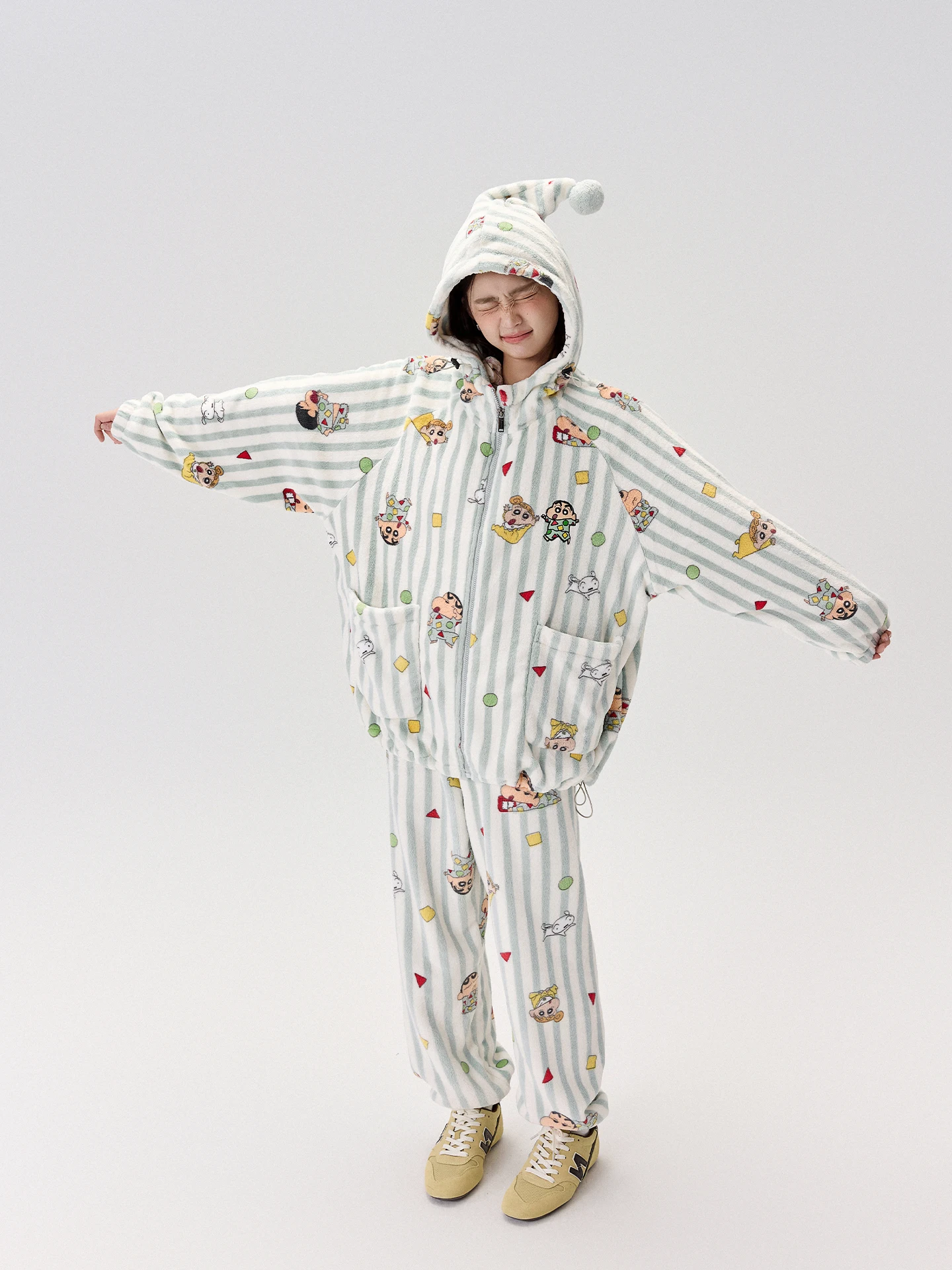 kiss-cartoon-long-sve-conjunto-de-ropa-de-hogar-de-terciopelo-con-capucha-para-ninas-adecuado-para-ropa-de-otono-e-invierno