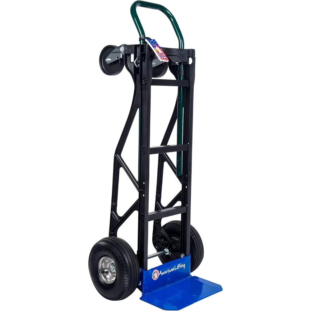 

700 lb Capacity Ultra Lightweight Super Strong Nylon Convertible Hand Truck & Dolly