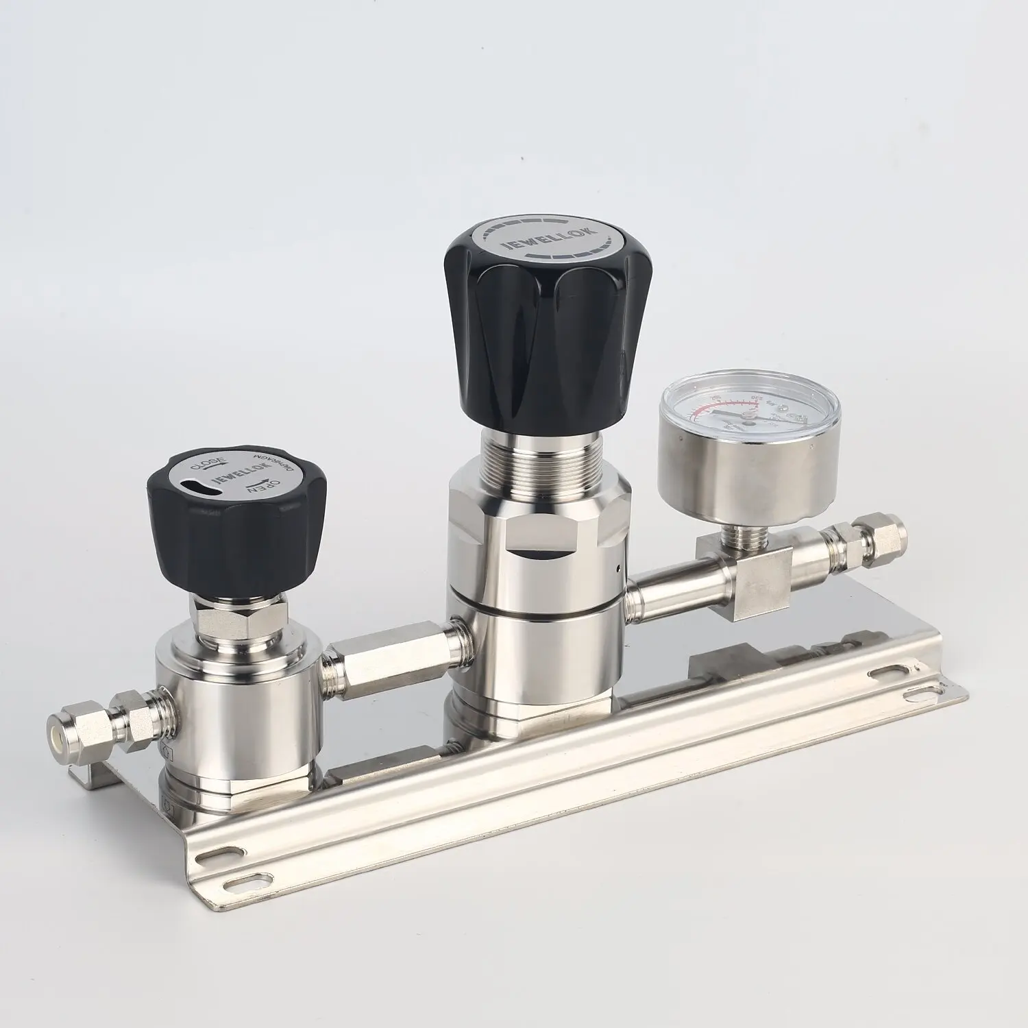 

Редуктор давления с клеммной панелью из нержавеющей стали, лабораторный специальный комплект вторичных редукционных клапанов с клеммой