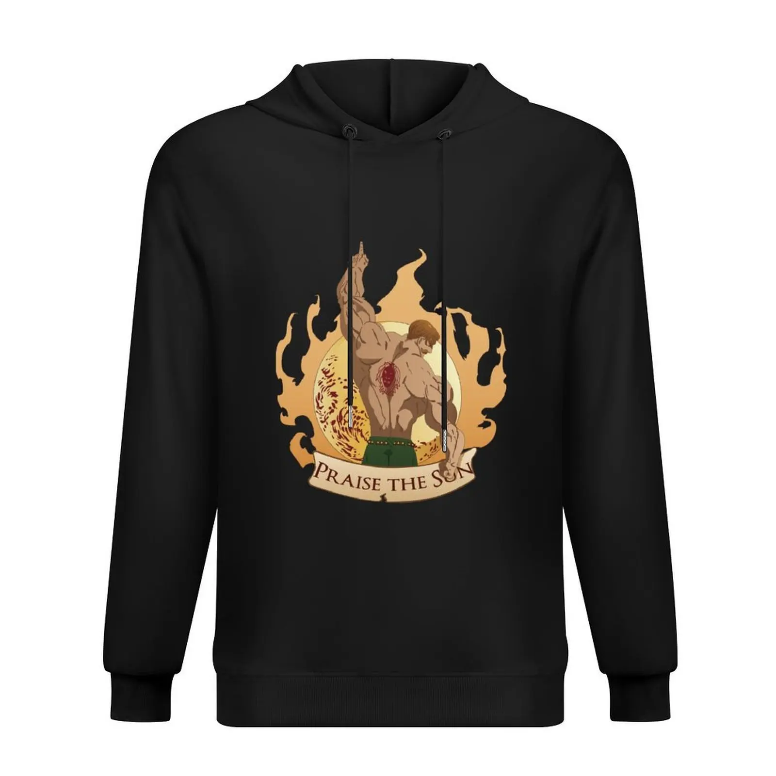 

Escanor Praise The Sun Hoodie men's winter sweater men's sweat-shirt set anime clothes autumn man hoodie