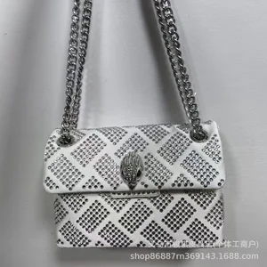 2025 New Kurt Geiger New Niche Hot Drilling Joker Hanging Eagle Head Magnetic Buckle Multicolored Bag Advanced Retro 6 Main Sales Kurt Geiger Bolsa - №2