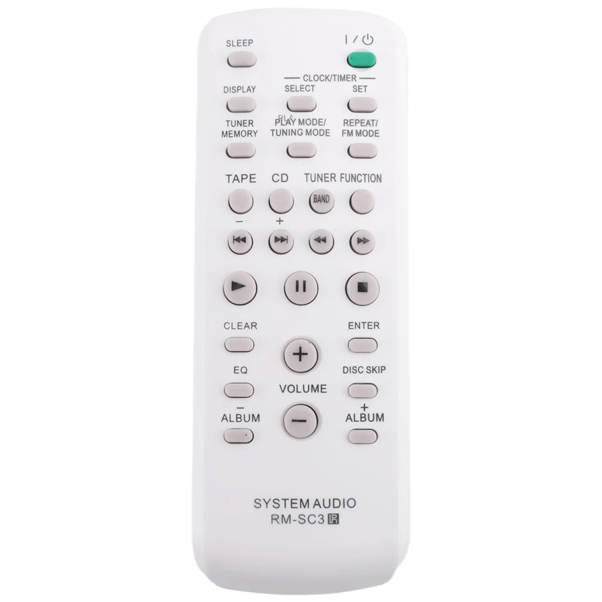 Control remoto de Audio para Sony CD, sistema HIFI, RM-SC3, RM-SC30, RM-SC50, RM-SC55, MHC-RG29, MHC-RG490S, CMT-EH10, CMT-U1