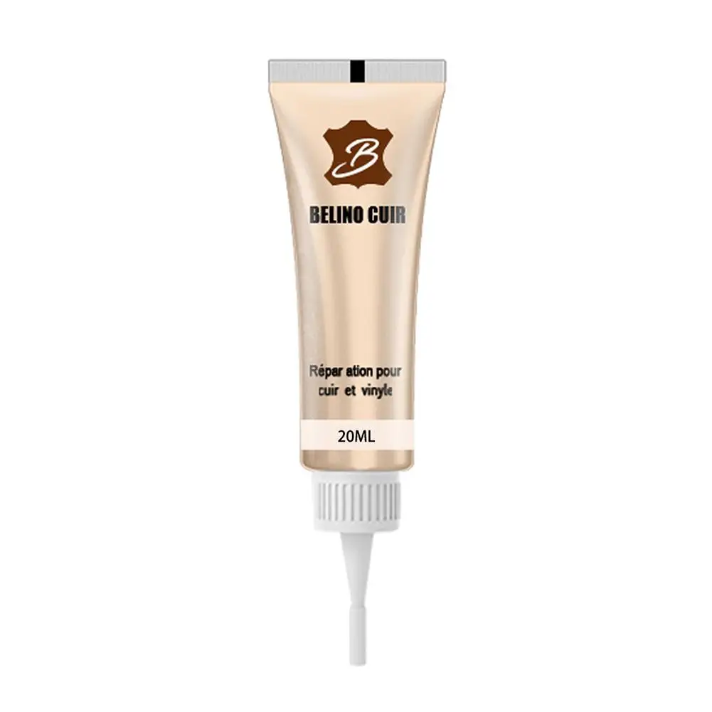 20ml Leather Repair Gel Auto Car Seat Sofa Hole Scratch Cream Paste (Beige)