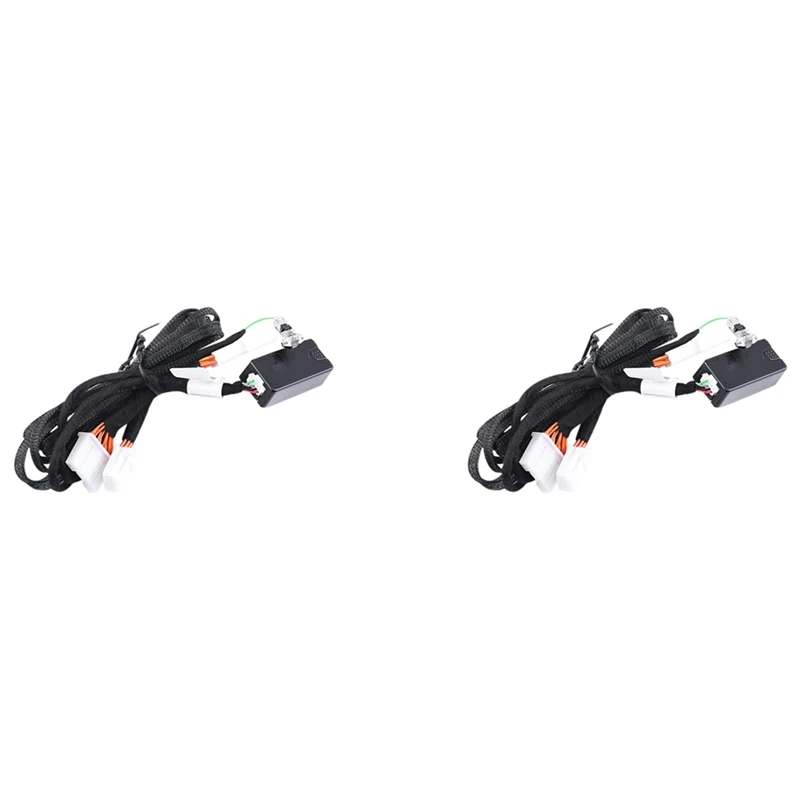 

2X Auto Electric Tailgate Smart One-Click Controlled Opening And Closing Sensor For Toyota Alphard Vellfire 30 Series