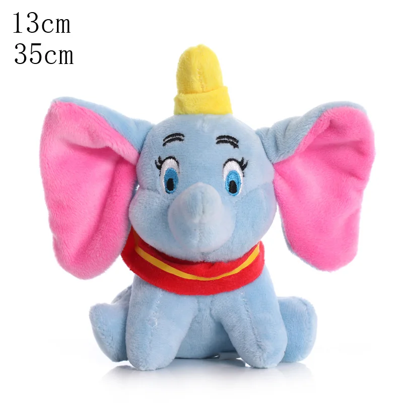 Kawaii Anime Dumbo Action Figure Toys Room Decor Elephant Companion Doll Pillow for Boys Girls Birthday Gift Kids Collection