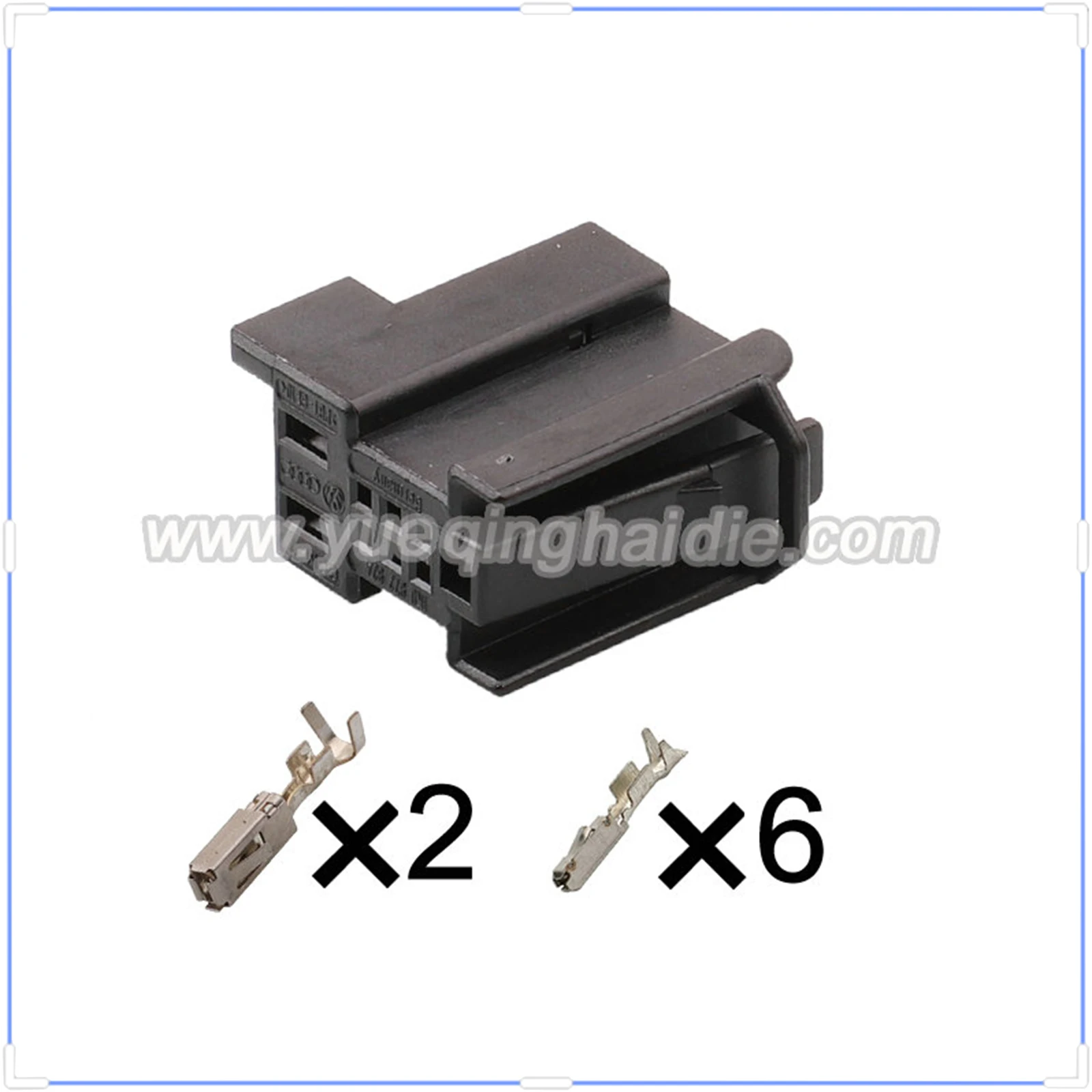 

8-контактный разъем 0,6 мм 2,8 мм, гнездовой разъем автомобильного жгута проводов, разъем автомобильного корпуса, кабельная розетка 1K0972924