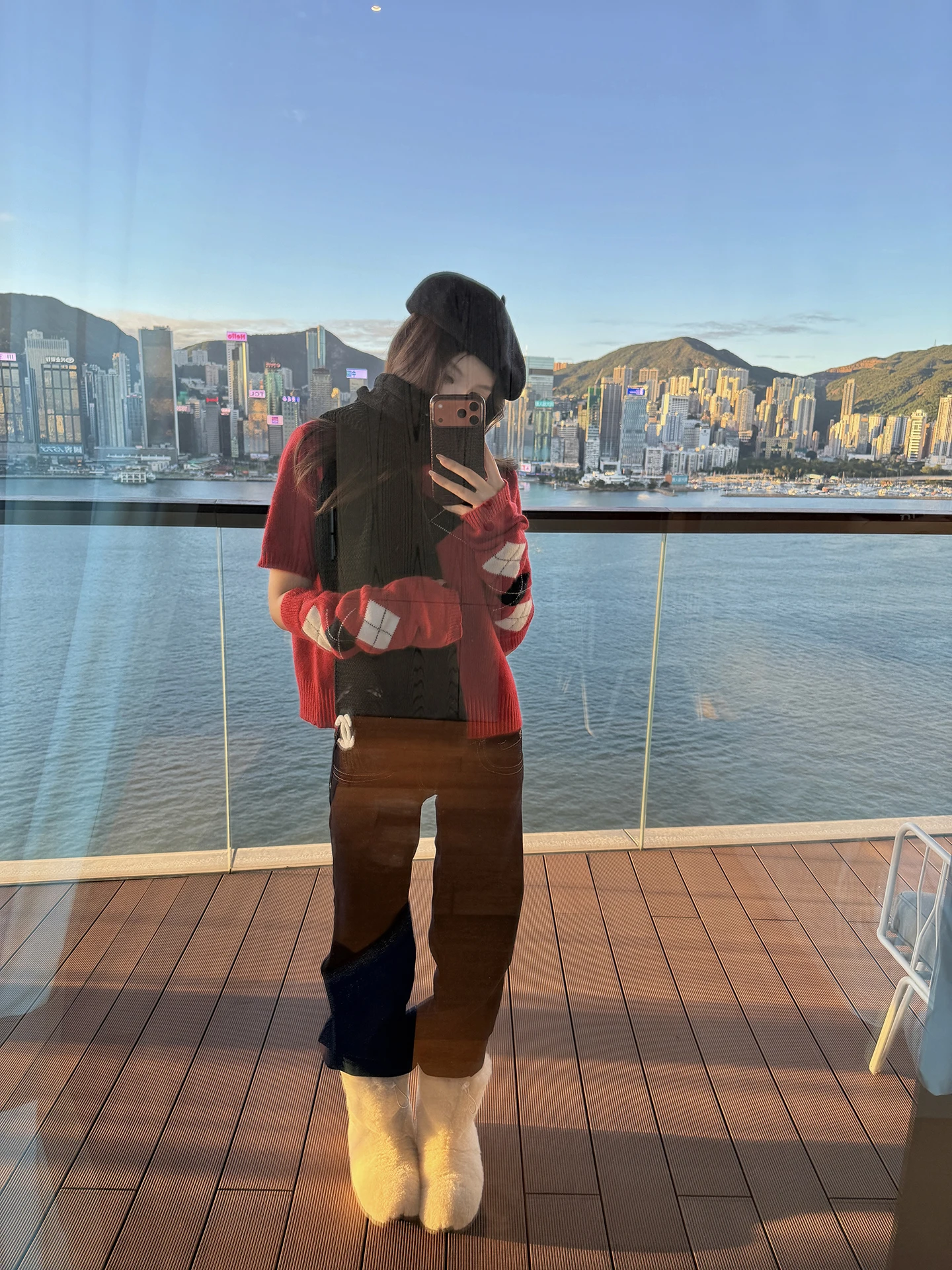 

Cisas Red Women's Knitted Sweater PiRui Sve Design Sensation Autumn Winter Long Sve Regular Fit Cardigan Sle