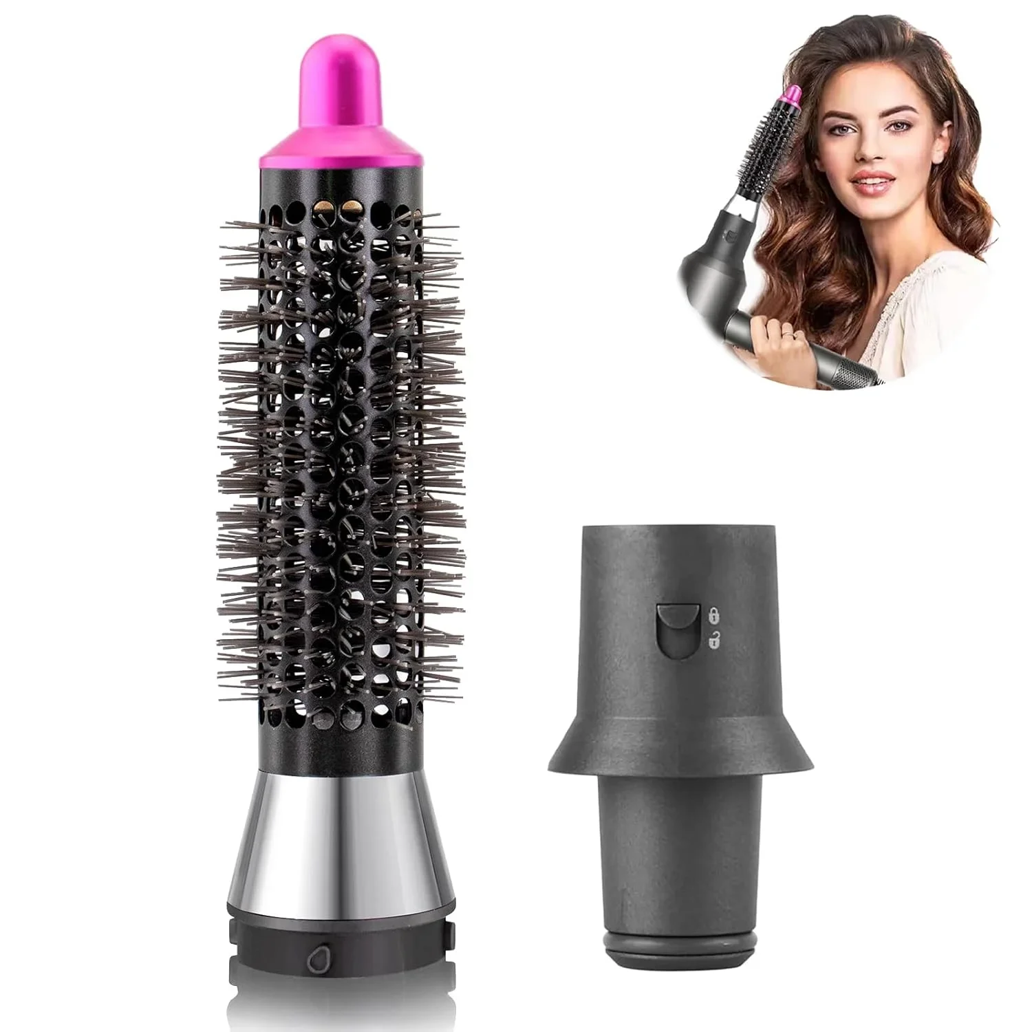 

20MM Small Round Volumizing Brush Attachment for Dyson Airwrap HS01 HS05、HD01 HD02 HD03 HD08 Hair Styler Accessories