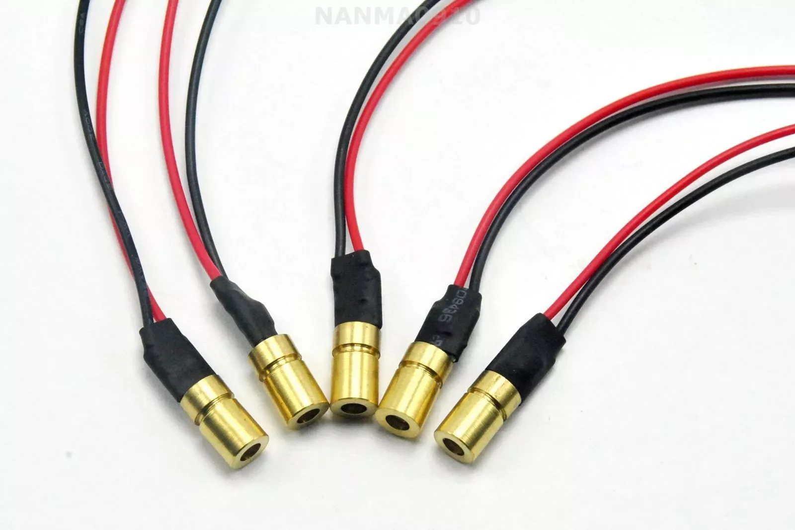 10pcs 6X10mm Mini-Type 650nm 1mW Red Laser Dot Module DC3V Brass Laser Module