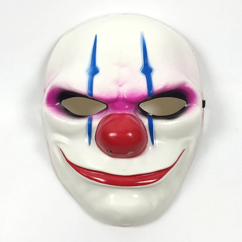 1pc Clown Mask Halloween Prom Masks  Night Club Performance Masks Big Clown Masks Masks Halloween Supplies