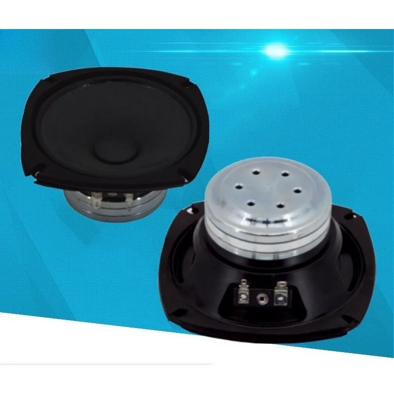 4 Inch Neodymium Magnet Midbass Full Range Speaker Driver Column Speaker Woofer for Conference Restaurant Bar Audio