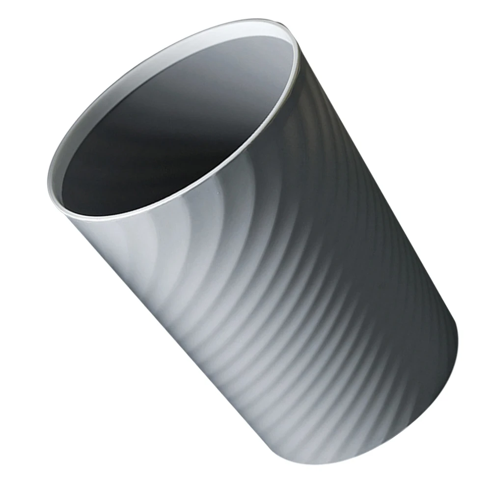 

Kitchen Trash Can Large Grey Size Waste Bucket Easy Use Clean Tidy Home Garbage Container Storage Dustbin