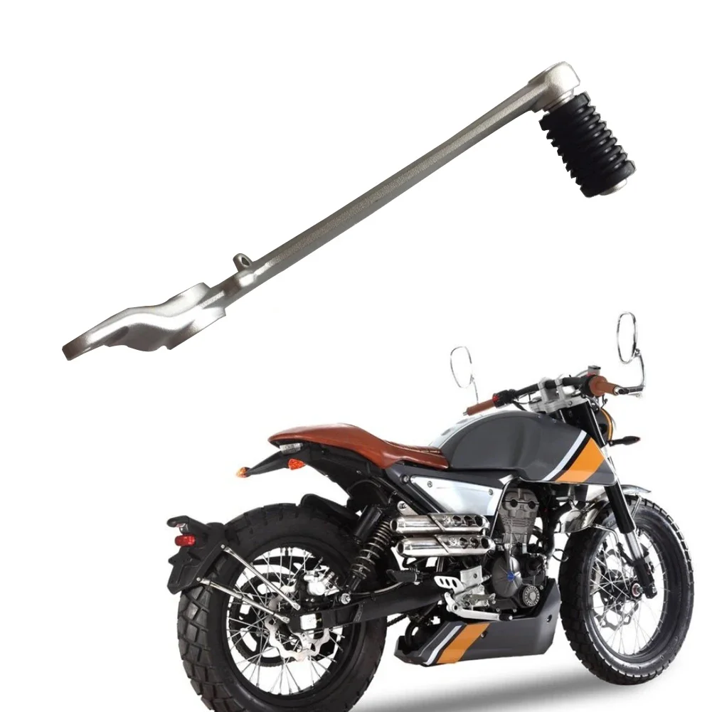 

Motorcycle Rear Foot Brake Pedal Lever Pegs Protector Adapter Rod For FB Mondial HPS 125 300 Hipster HPS125 HPS300