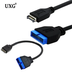 USB 3.1 전면 패널 헤더-USB 3.0 20 핀 헤더 연장 케이블, ASUS 마더보드용 30cm