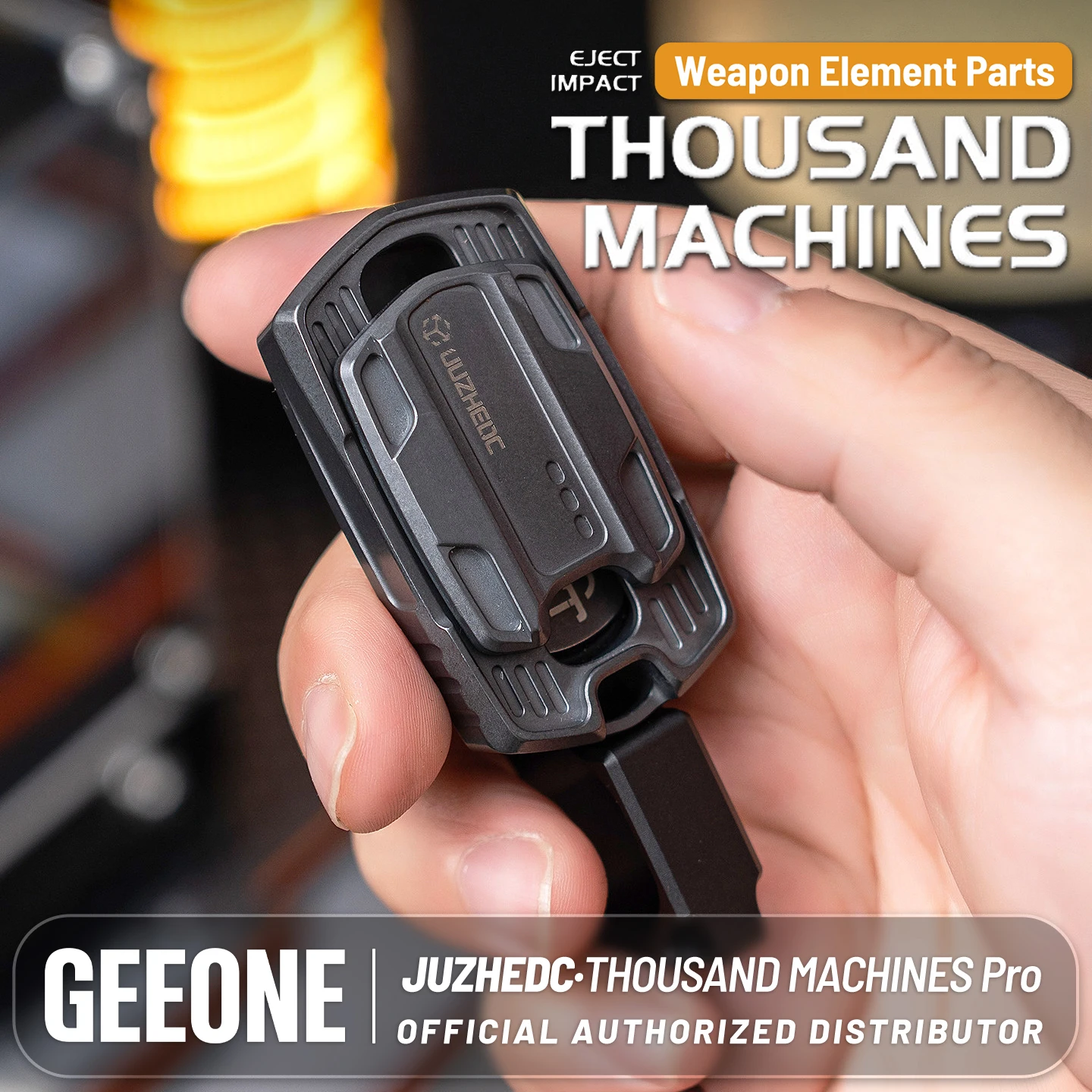 JUZHEDC THOUSAND MACHINES PRO フィジェットスライダー メタルフィ