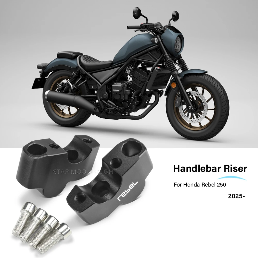 

Lift Handle Booster For Honda CMX250 Rebel 250 Accessories Handlebar Riser Clamp Extender Adapter