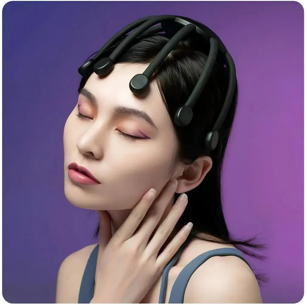 Factory Wholesale Smart Rechargeable Multi-Head Massager 8-Head Automatic Tool For Stress Relief
