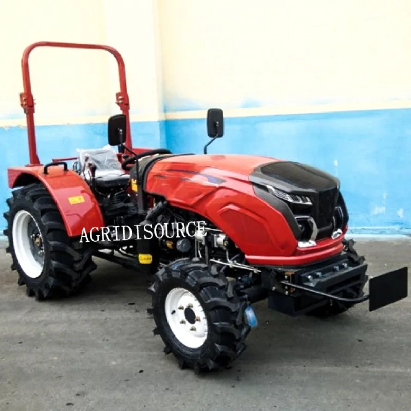 Diyuan Brand Compact Trator Agrícola com Carregador, Trator Agrícola, 4x4, 40hp, alta qualidade, preço barato