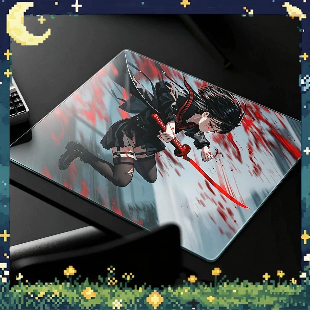 PAN Esports Wasteland Glass Gaming Mousepad  FPS Both Control And Smoothness Mouse Pad For VALORANT TTK APEX CSGO PC Accessories