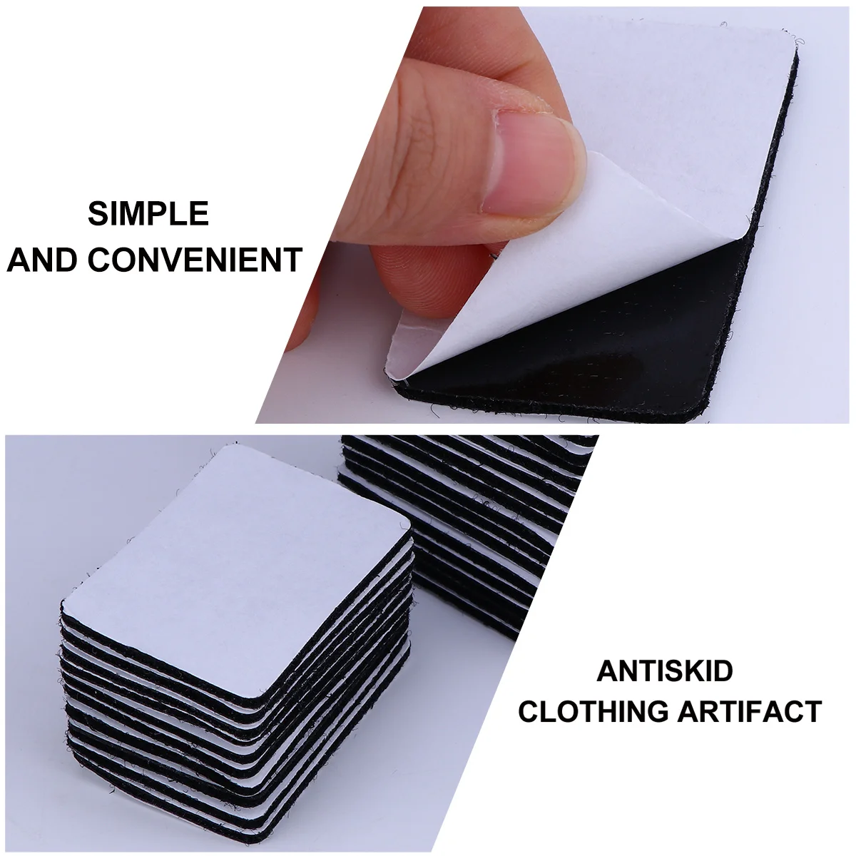 50 قطعة السجاد عدم الانزلاق التصحيح هوك حلقة ملصقات لاصق البساط تثبيت الشريط المضادة للانزلاق المضادة للتجعيد ل سجادة أرضيات نونسليب التصحيح #5