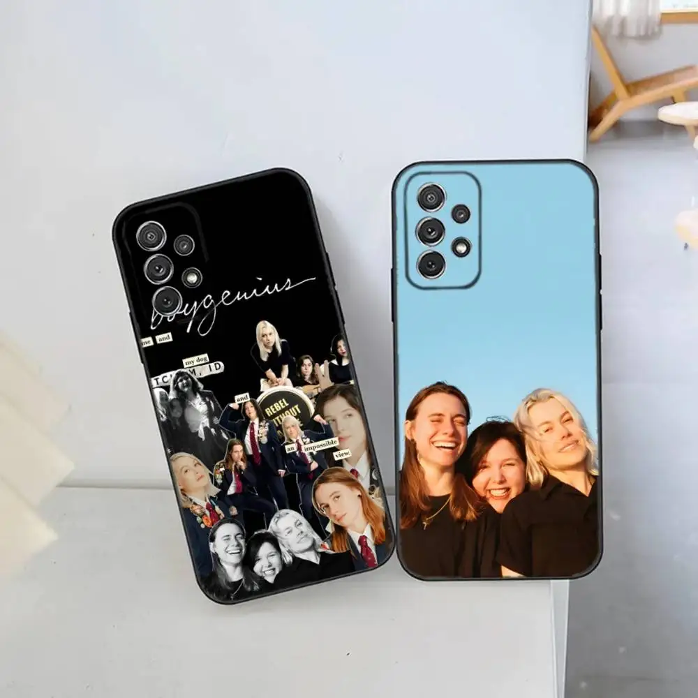 

B-Boygenius The Record Phone Case For Samsung S25,S24 Ultra,S20,S30 plus,S22 plus,S23,S30 ultra 5G Silicone Cover