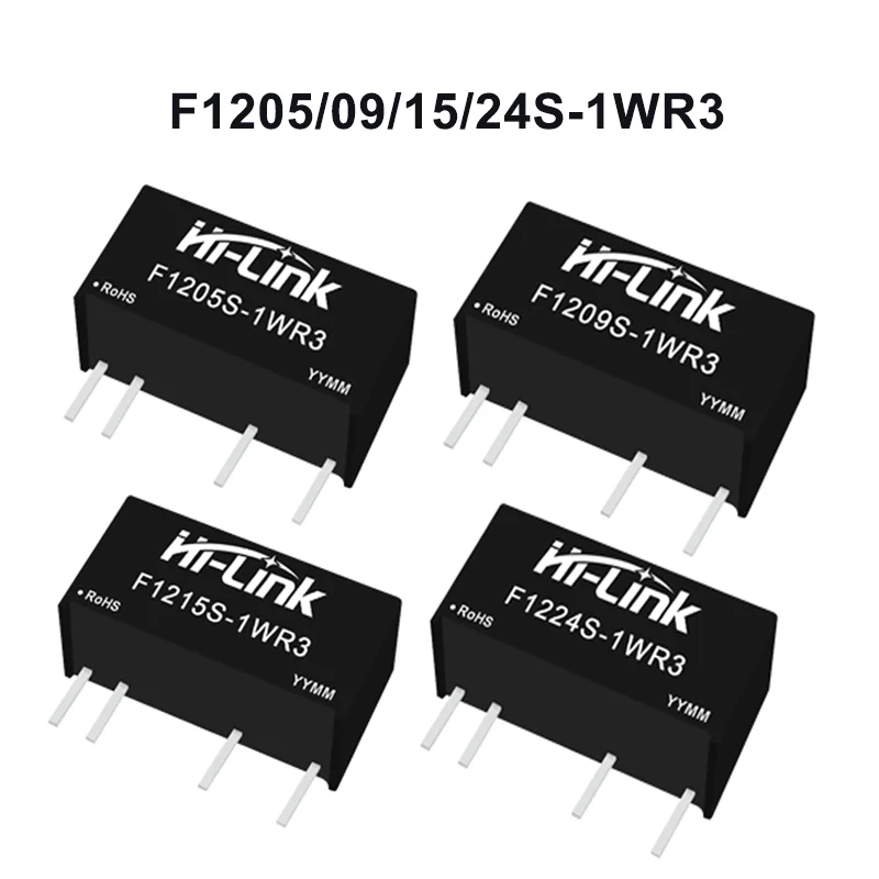 

Free shipping 10pcs F1203/05/09/12/15/24S-1WR3 power module DC-DC isolation Short circuit protection Industrial grade equipment