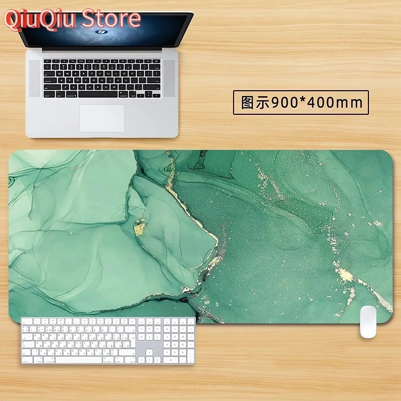 Mauspad Marmor Große Gamer Mauspads Tastaturmatte XXXL Mauspad Gummipads Schreibtischunterlage Gaming Design Mauspads