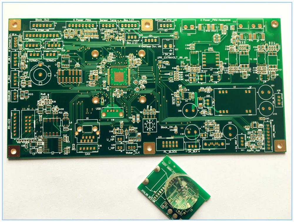 Custom Double Sided FR4 PCB ENIG Surface Finish Lead Free Circuit Board for Industrial Sensor Module and Smart Home Device PCB
