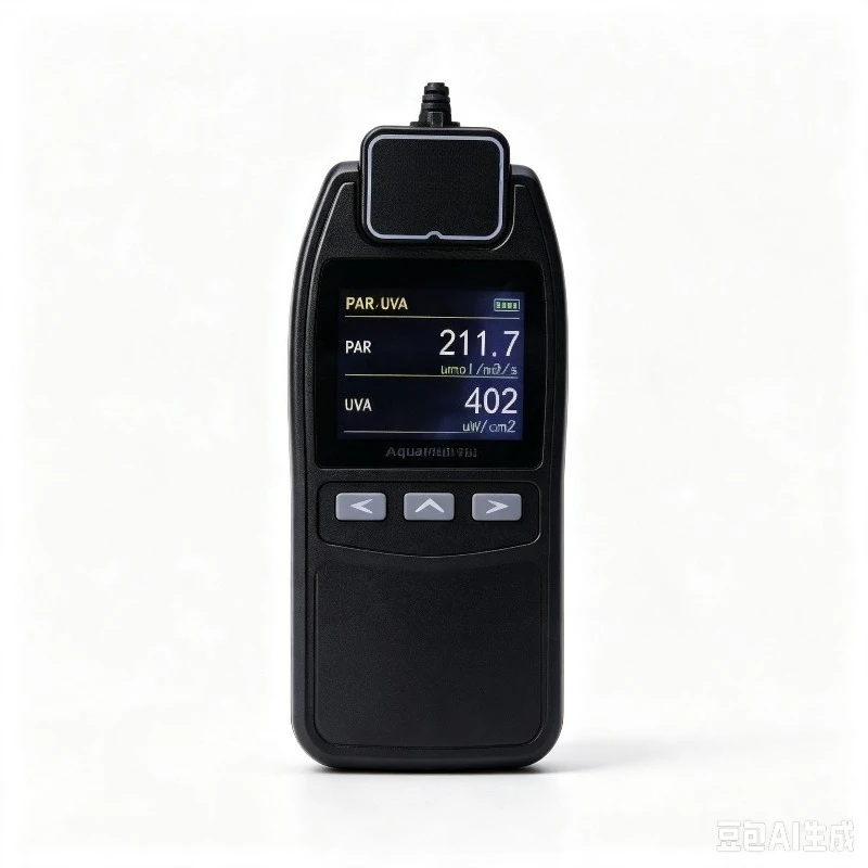 Underwater Light Quantum Tester Coral Photosynthetically Active Radiometer Coral Lamp Waterproof Illuminometer PAR Meter