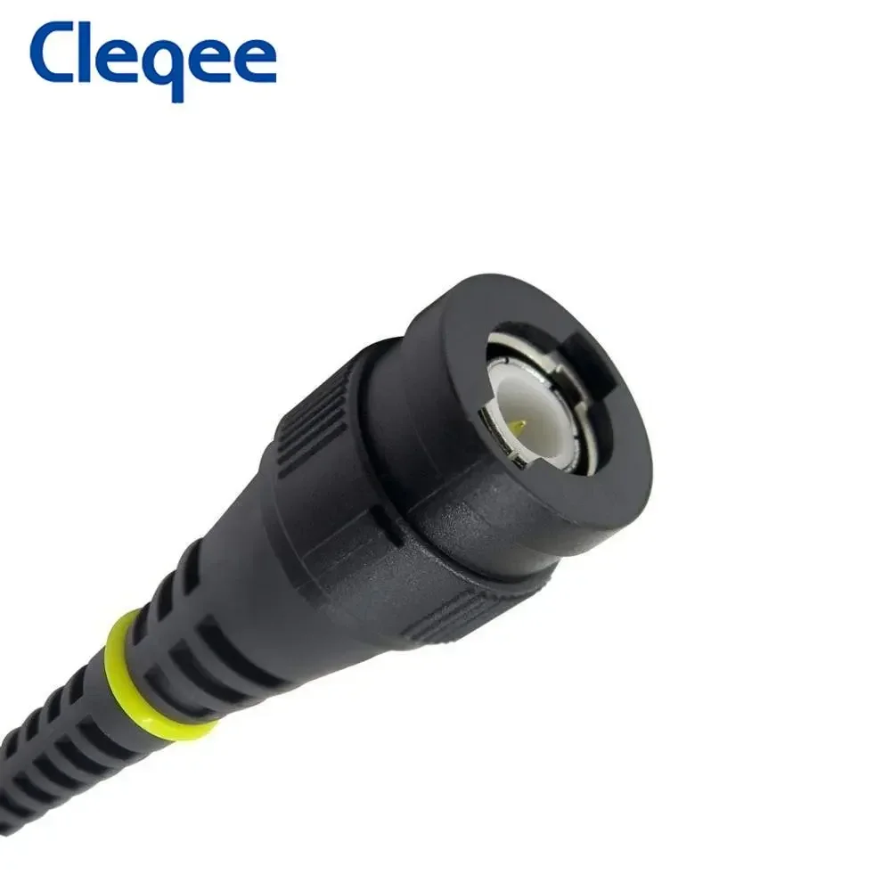 

Cleqee P7300 300MHz Oscilloscope Probe BNC Protective Cap Safety BNC Plug Scope Probe X1/X10 DC-300MHz