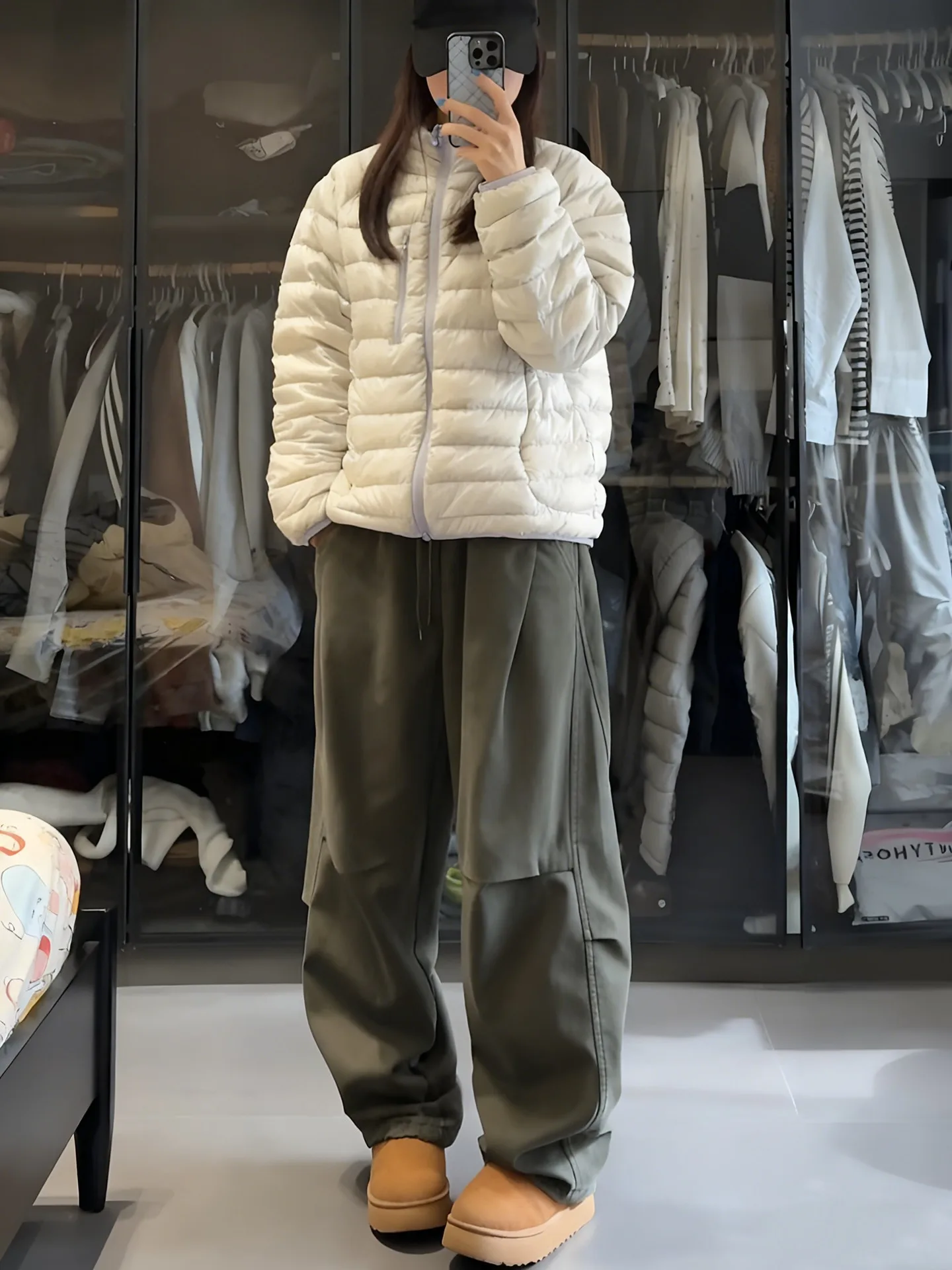 

Мужские брюки в стиле милитари, американские рабочие брюки, осенне-зимние свободные брюки с широкими штанинами, прямые повседневные брюки из чистого хлопка