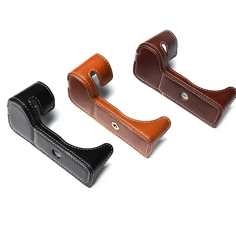 New Pu Leather Camera Case Half For FujiFilm XS10 FUJI X-S10 Camera Half Bag Professional bottom cover