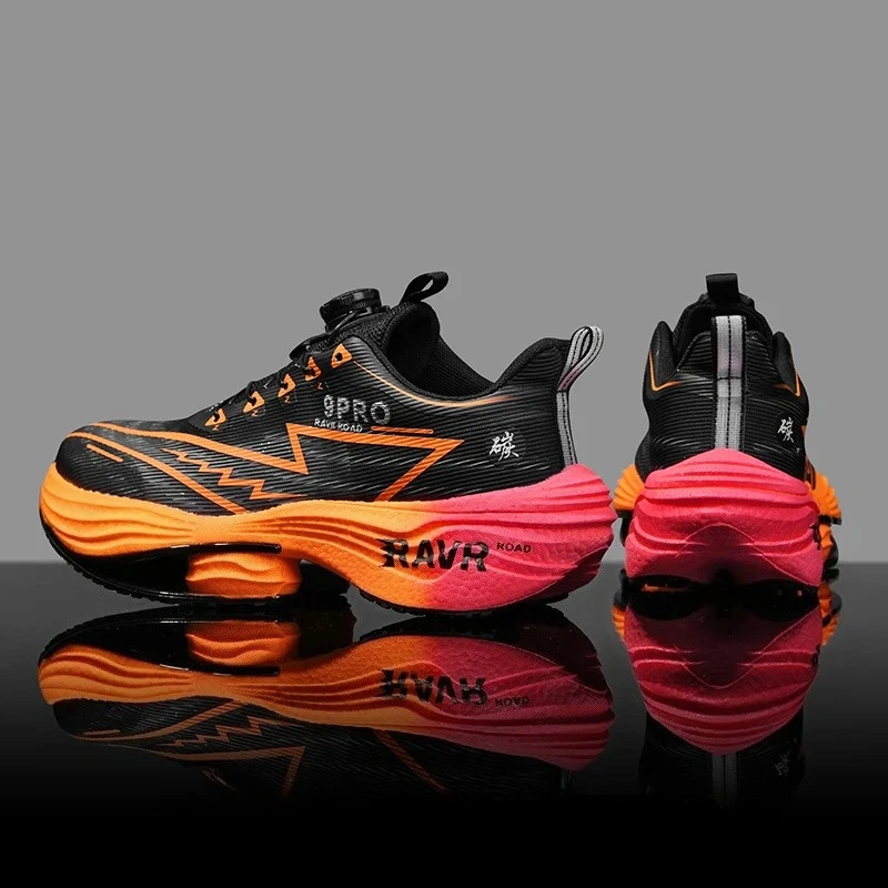 

Running Shoes Speciality Carbon Board Marathon Men Sports Breathable Lightweight Women's Comfortable Athletic Nonskid Sneakers