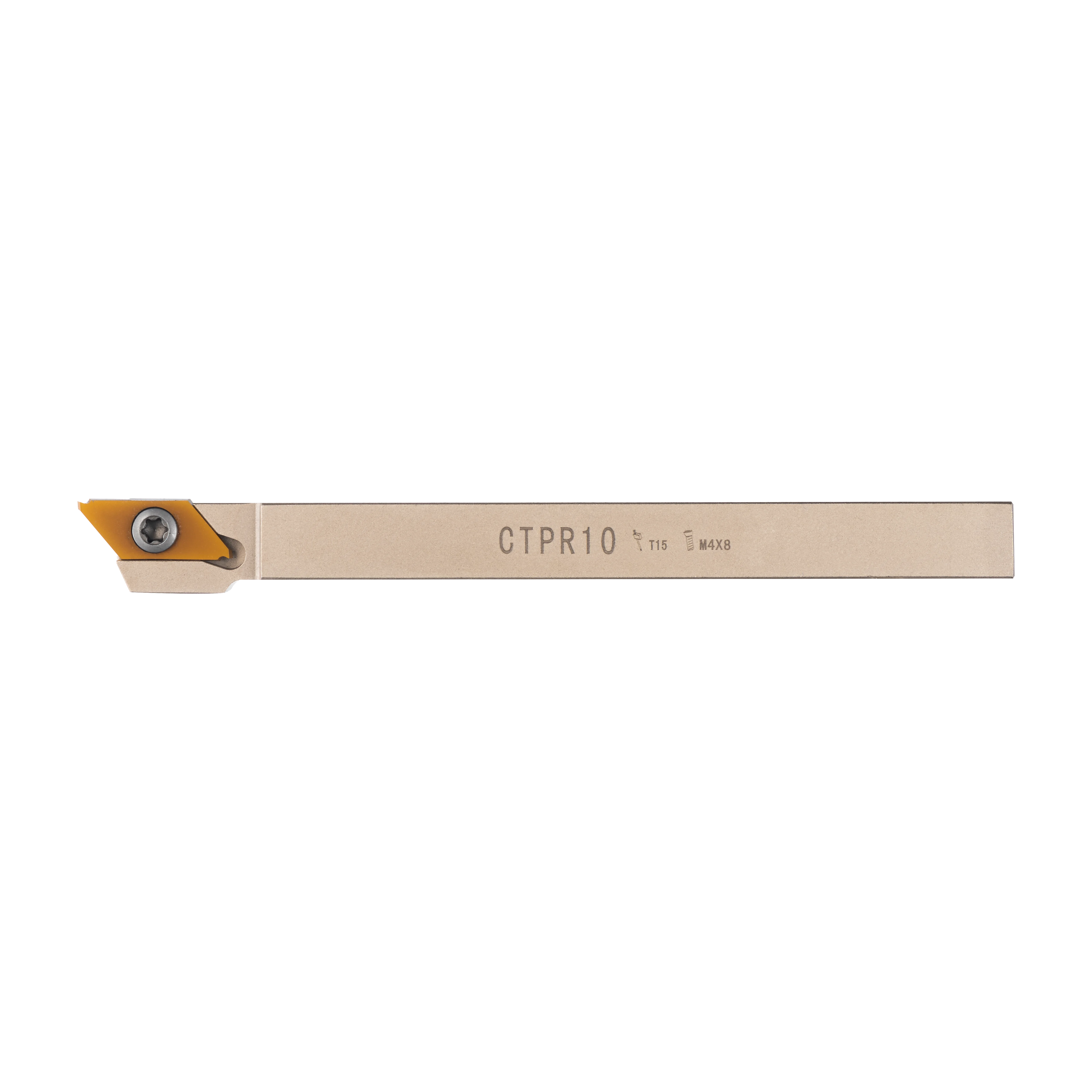 LIHAOPING CTPR CTPAR CTPAL CTPR10 CTPR12 CTPR16 CTPR20 CTPAR12 CTPAR16 CTPAR20 White Nickel Plated Turning Tool Holder Cutter