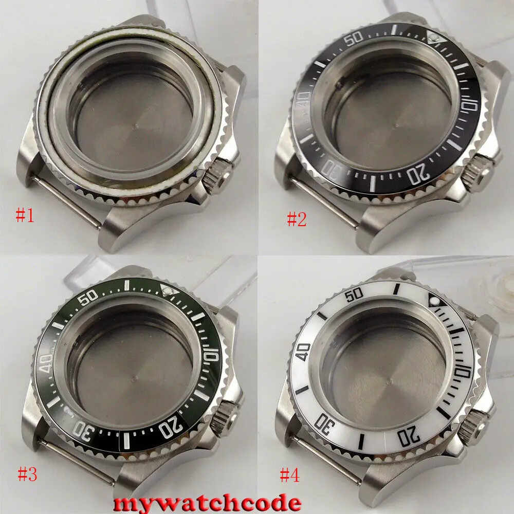 43mm SEA Automatic Watch Case Fit Eta 2824 2836 2813 Miyota 8215 8205 Japan NH35 NH36  Movement