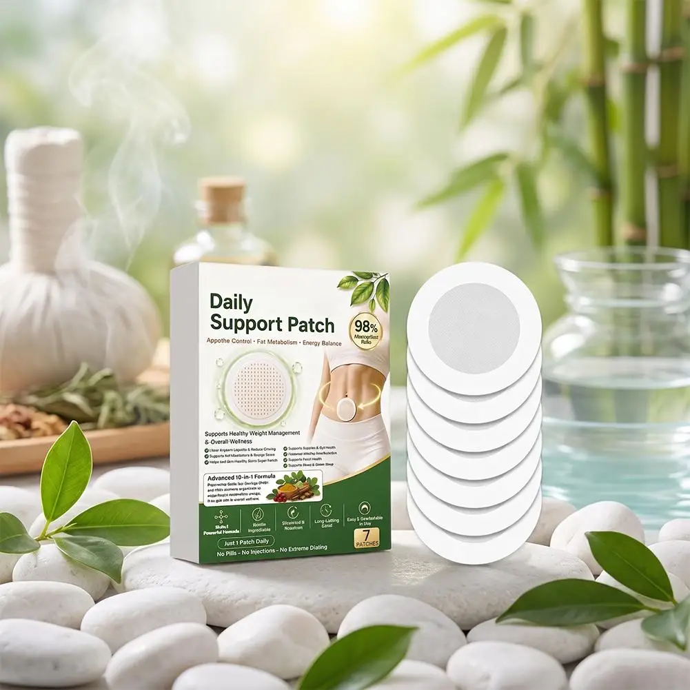 10-in-1 Advanced Nano Microneedle Patch Moringa Weight Management Assistance Easy To Use Body Weight Loss Sticker Body Care