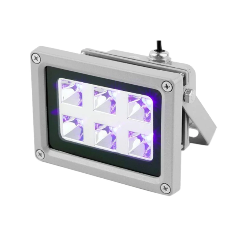 Y17A 85-260V 405Nm Uv Led Curing Light Lamp Resin For Sla Dlp 3D Printer US Plug