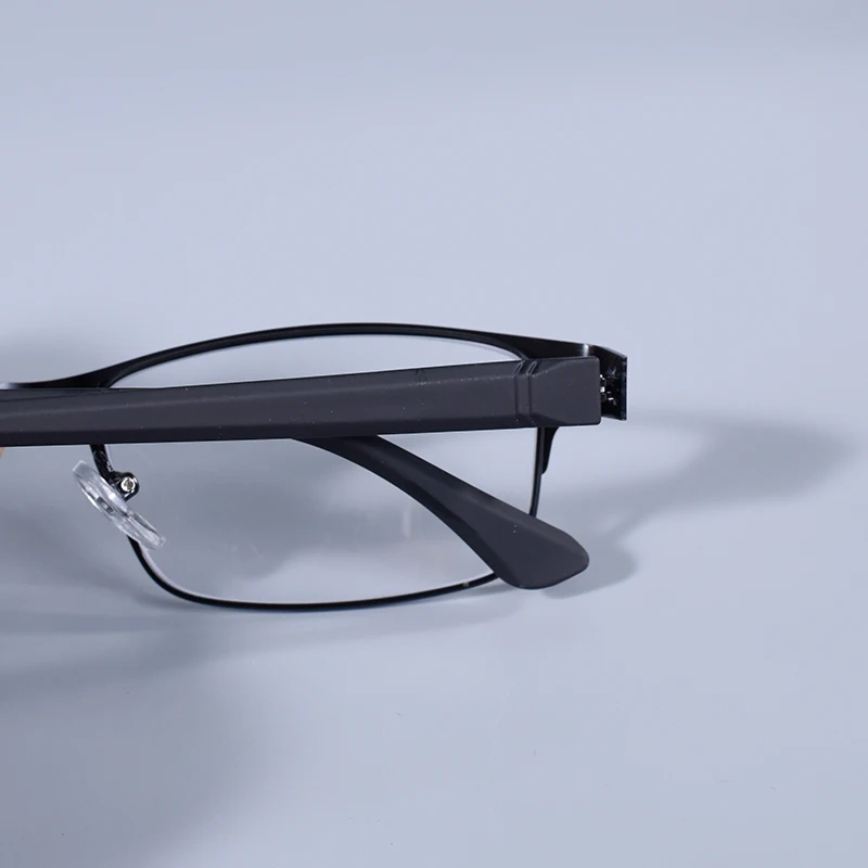 Edelstahl Lesebrille Männer Business Presbyopie Brille Männlich Anti Blau Licht Brillen Frühling Scharnier + 100 + 125 + 150 + 175 – Detail 21