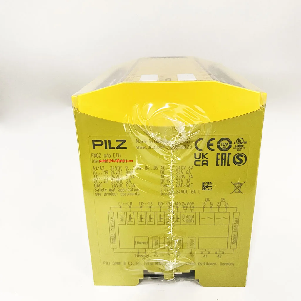 

Новый Оригинальный Конфигурируемый контроллер системы безопасности 773103 PNOZ M1p ETH Test Pulse