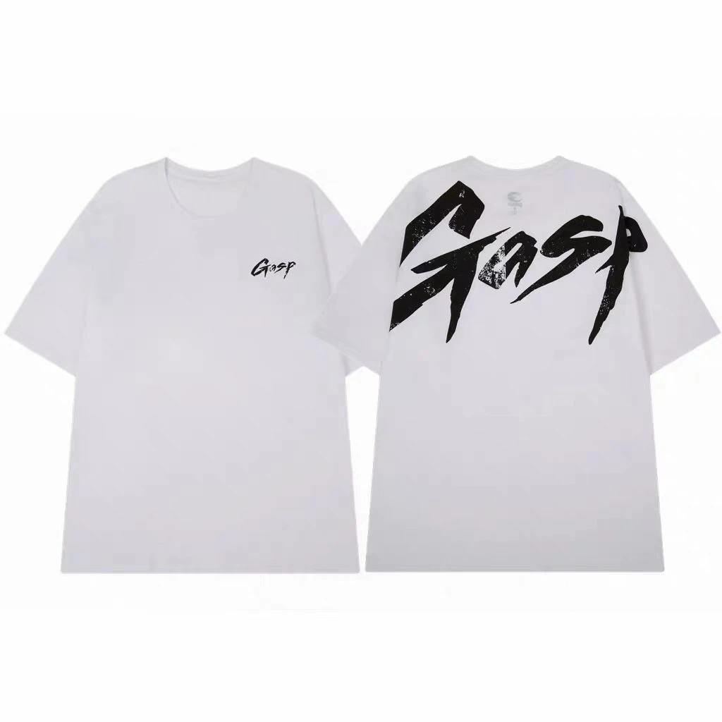 2026 Fitness man's loose sports T-shirt. Made of cotton, it is comfortable and suitable for sports enthusiasts.
