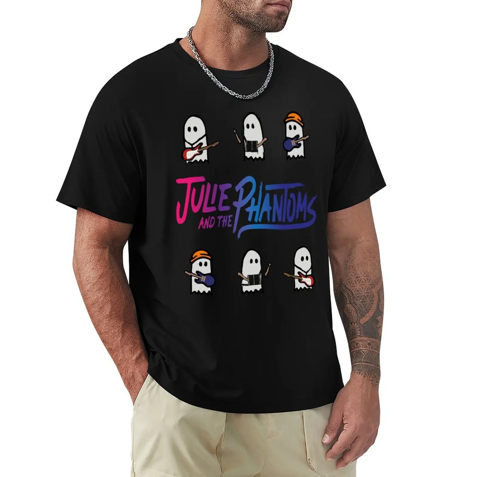 Julie and the phantoms ghost T-Shirt Summer Fashion Casual Tee Shirt