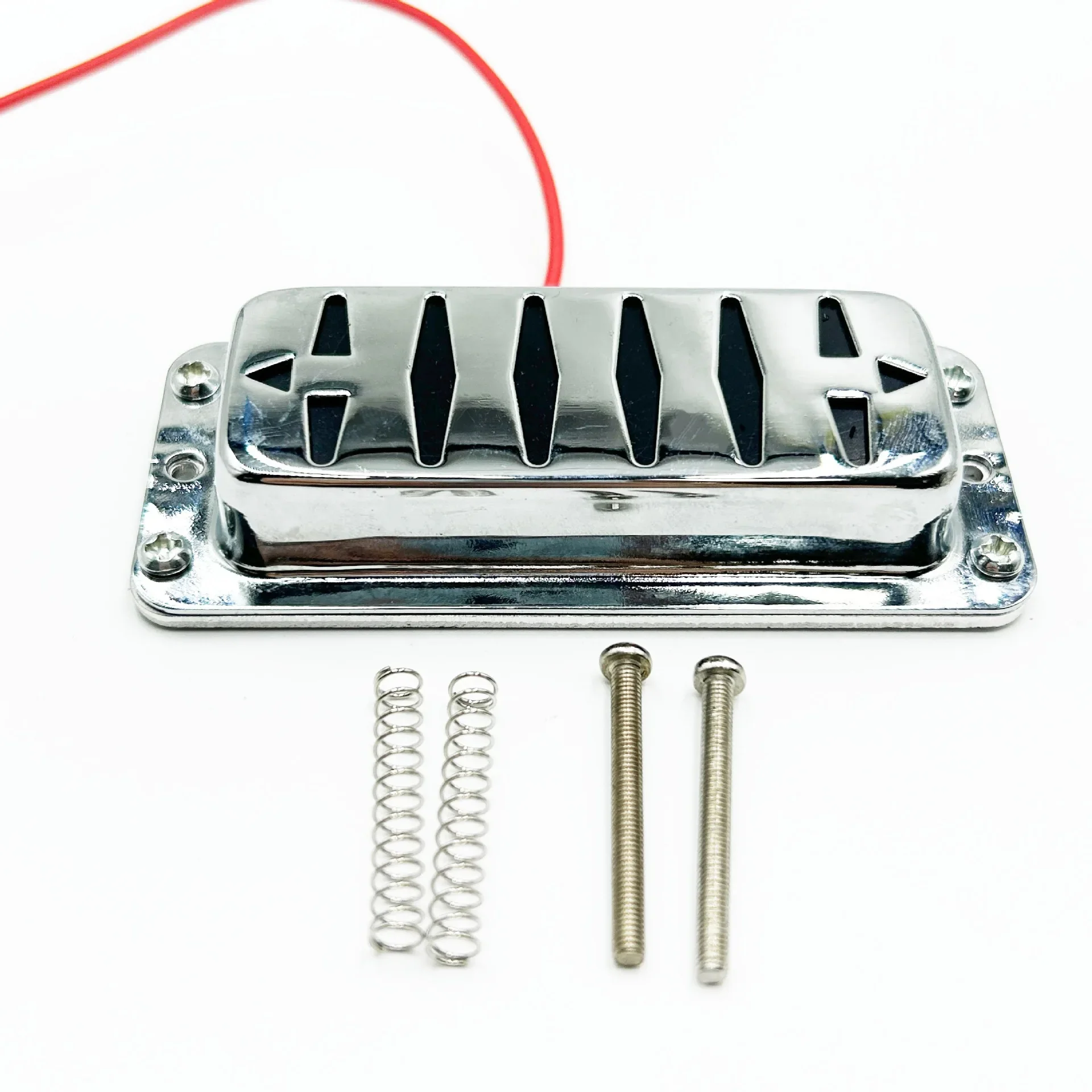 Electric Guitar Zebra Slotted Brass Humbucker Pickup Electric Guitar Flanged Edge Dual Coil Pickup Set