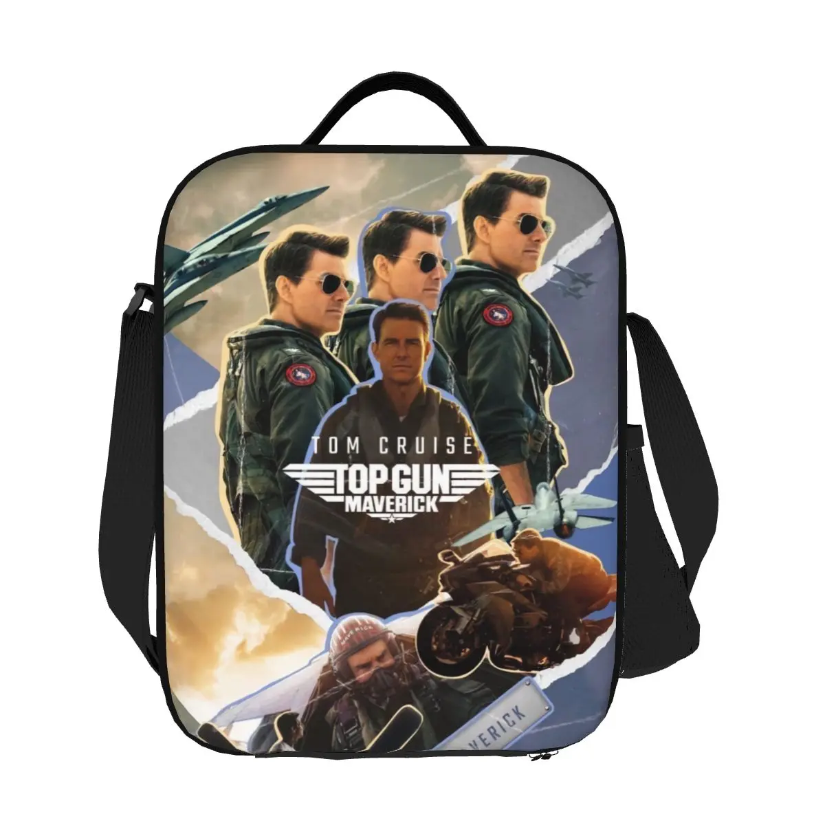 

Custom +6359 Insulated Lunch Bag for Camping Travel Resuable Thermal Cooler Lunch Box Women Kids