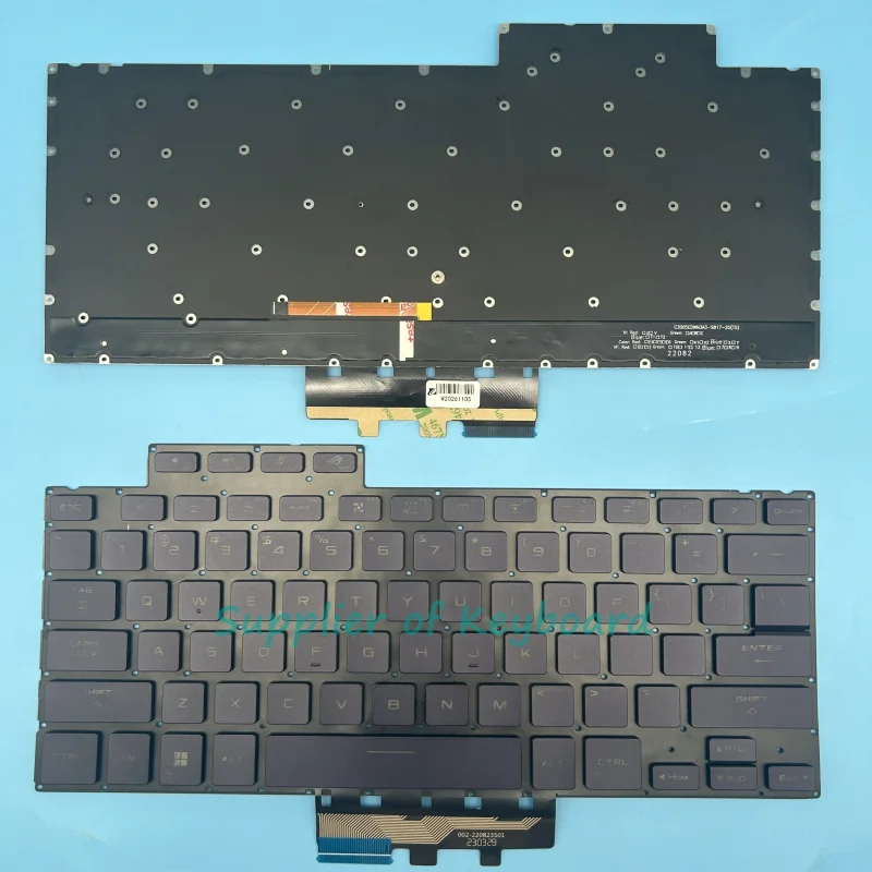 NEW English Keyboard For ASUS ROG Zephyrus G14 GA402R GA402RJ GA402RK GA402RU GA402XV Laptop Black Backlit