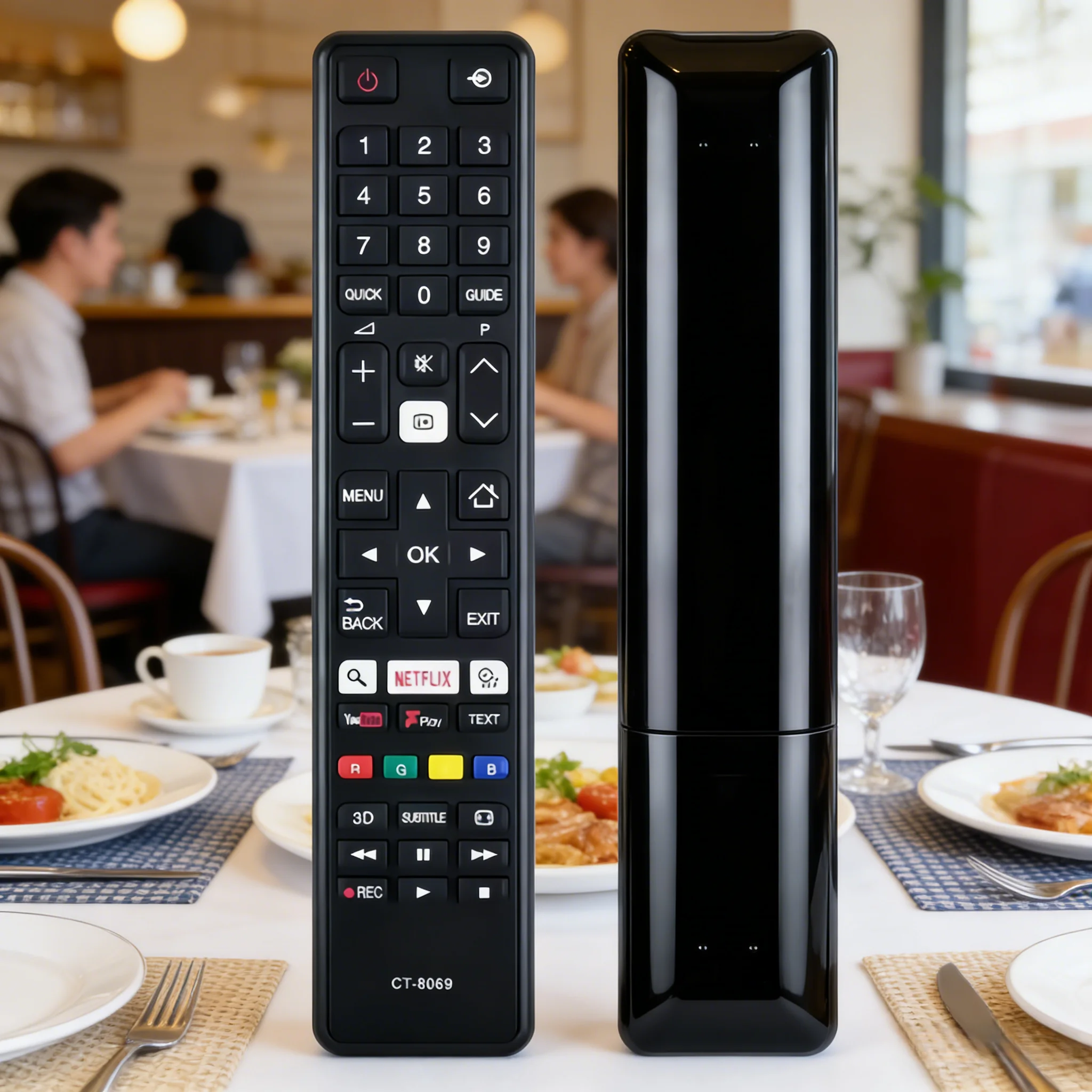 

CT-8069 Replacement Remote Control for Toshiba 4K Smart TV 43L3653DB 49U6663DB 65U663DB Remote Controller