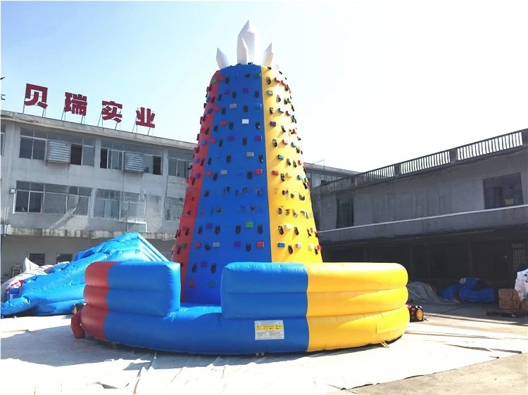 

Inflatable land rock climbing outdoor software climbing rockery children's PVC play equipment