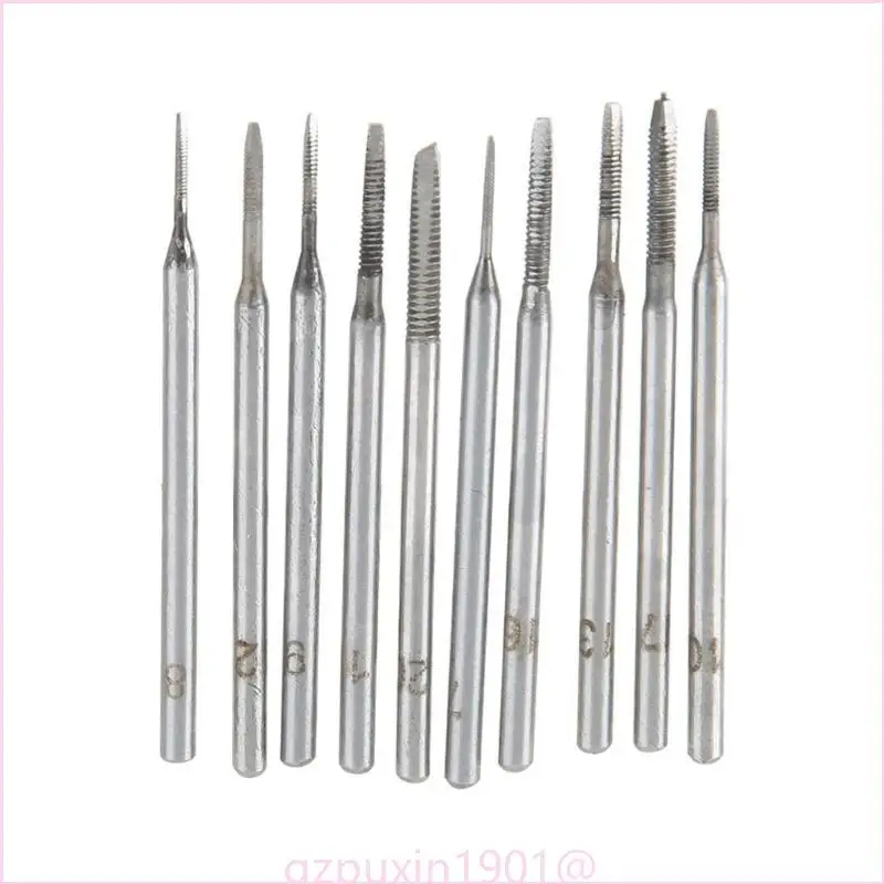 

57QA High Precision Watch Repair Tool Set for Accurate and Reliable Maintenance Carbon Steel Taps and Dies Set 0.7-2mm Taps