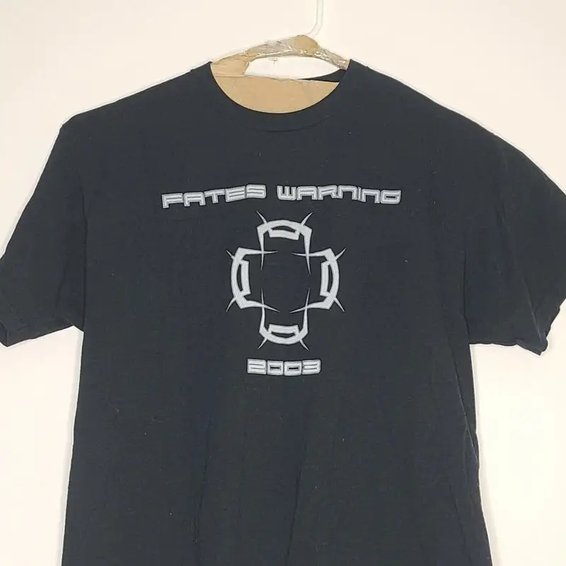 Fates Warning Mens Band T Shirt Size Xl 2003 Black 1Sided